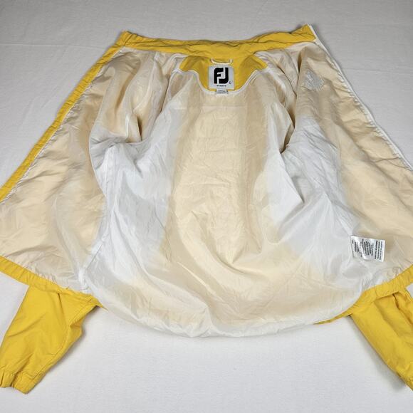 FootJoy Womens Golf Windbreaker Jacket Lago Vista Waterproof Lightweight Size L - Picture 9 of 16
